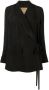 Uma Wang Blazer met puntige revers Zwart - Thumbnail 1