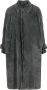 Uma Wang Trenchcoat met verborgen sluiting Grijs - Thumbnail 1