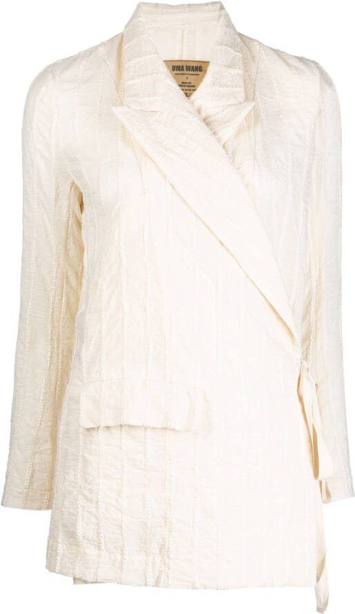 Uma Wang Wikkel blazer Beige