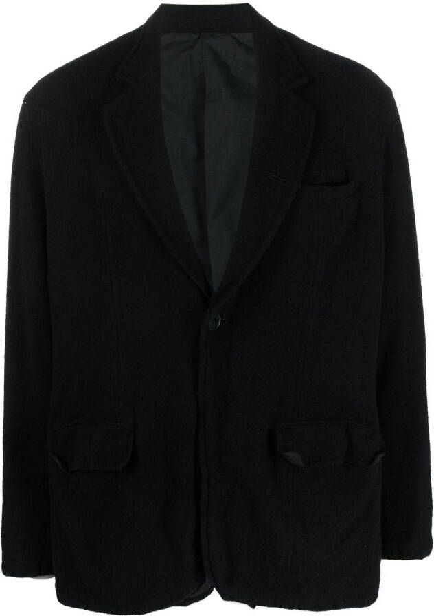 Undercover Button-up blazer Zwart