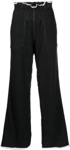 Undercover Flared pantalon Zwart
