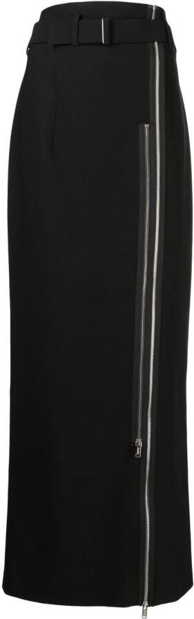 Undercover High waist mini-rok Zwart