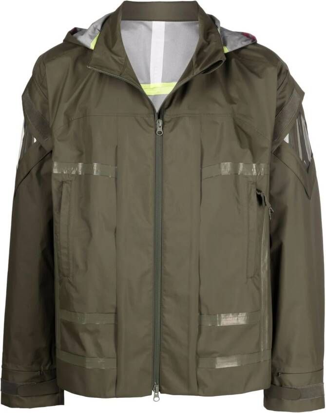 Undercover Jack met capuchon Groen