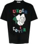 Undercover Katoenen T-shirt Zwart - Thumbnail 1