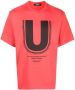 Undercover T-shirt met logoprint Rood - Thumbnail 1
