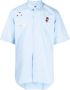 Undercover Overhemd met patch Blauw - Thumbnail 1