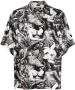 Undercover Overhemd met print Zwart - Thumbnail 1