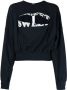 Undercover Sweater met logoprint Blauw - Thumbnail 1