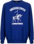 Undercover Sweater met logoprint Blauw - Thumbnail 1