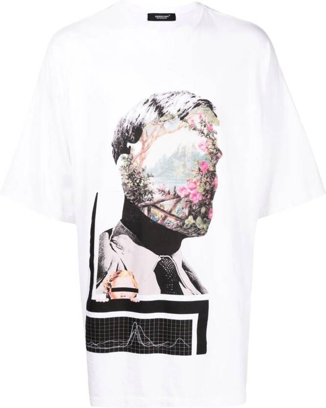 Undercover T-shirt met grafische print Wit