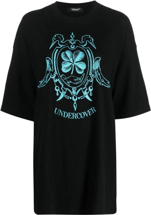 Undercover T-shirt met grafische print Zwart