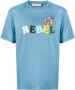 Undercover T-shirt met print Blauw - Thumbnail 1