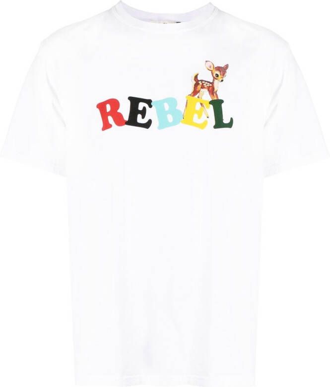 Undercover T-shirt met print Wit