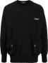 Undercover x Eastpak sweater met opgestikte zak Zwart - Thumbnail 1