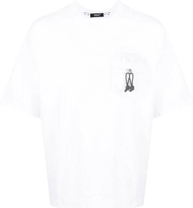 Undercover x Eastpak T-shirt met opgestikte zak Wit