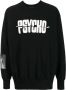 Undercover x Psycho sweater met patch Zwart - Thumbnail 1