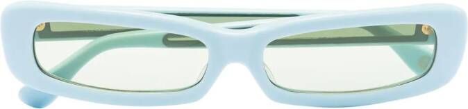 Undercover Zonnebril met rechthoekig montuur Blauw