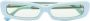 Undercover Zonnebril met rechthoekig montuur Blauw - Thumbnail 1
