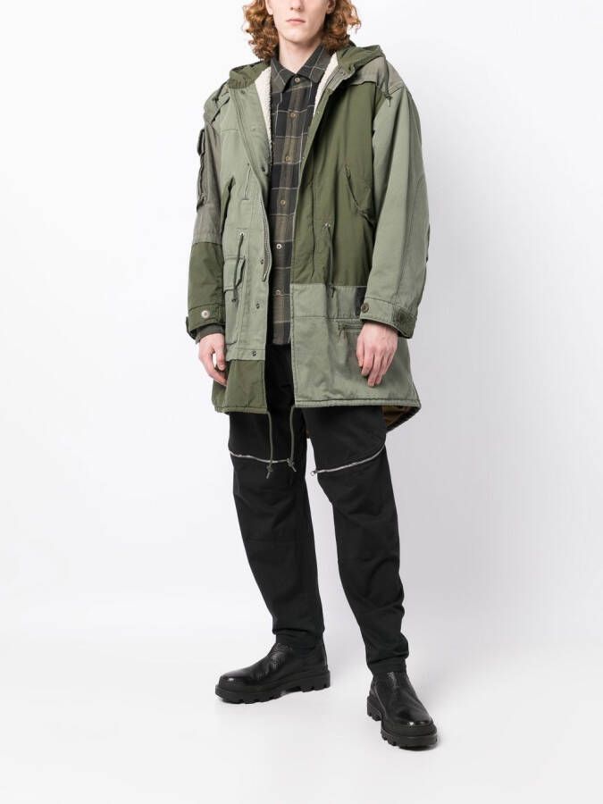 Undercoverism Parka met capuchon Groen