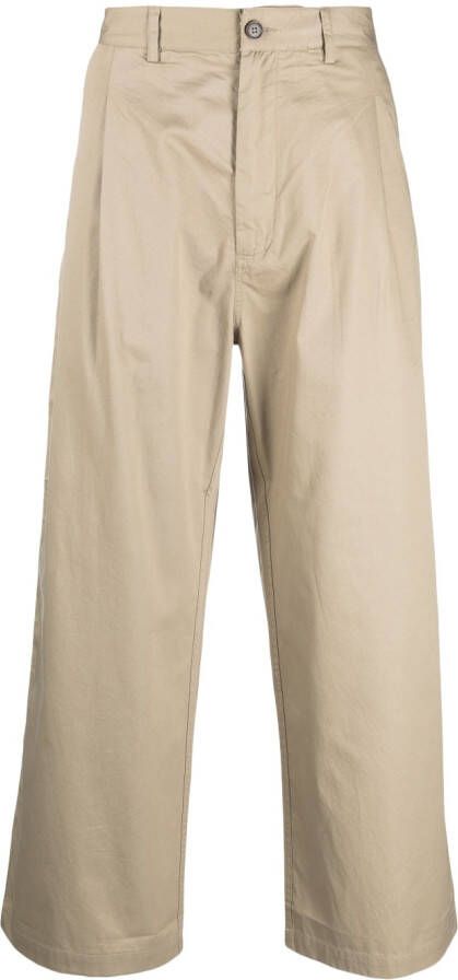 Universal Works Broek met vier zakken Beige
