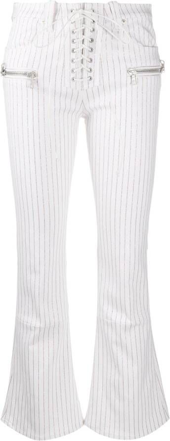 UNRAVEL PROJECT Flared broek Wit