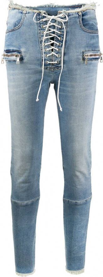 UNRAVEL PROJECT Skinny jeans Blauw
