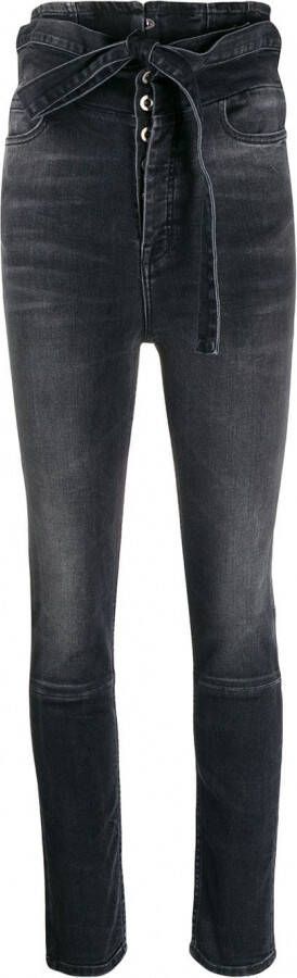 UNRAVEL PROJECT Skinny jeans Zwart