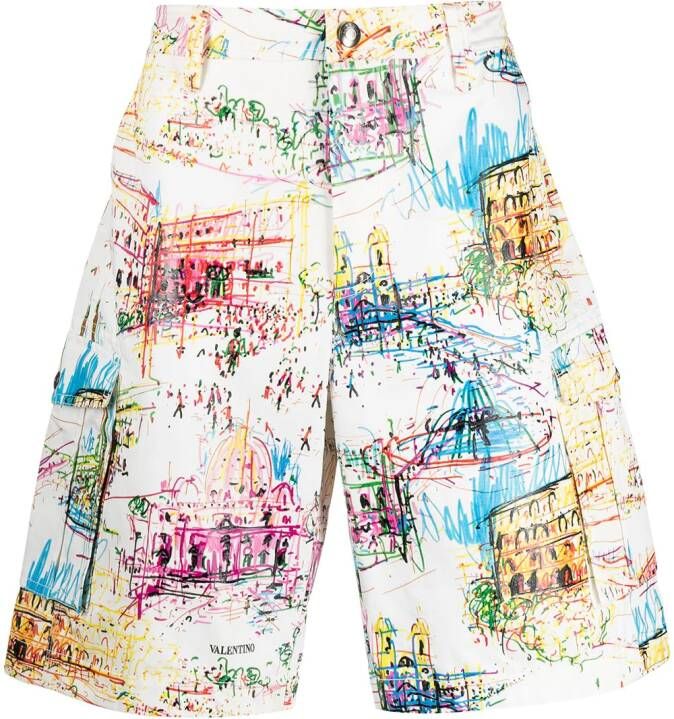 Valentino Garavani Bermuda shorts Wit