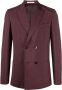 Valentino Garavani Blazer met dubbele rij knopen Paars - Thumbnail 1