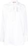 Valentino Garavani Blouse met geborduurde bloem Wit - Thumbnail 1