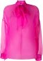 Valentino Garavani Blouse met striksluiting Roze - Thumbnail 1