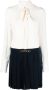 Valentino Garavani Blousejurk met strik Beige - Thumbnail 1