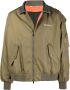 Valentino Garavani Bomberjack met logoprint Groen - Thumbnail 1