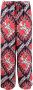 Valentino Garavani Broek met print Rood - Thumbnail 1