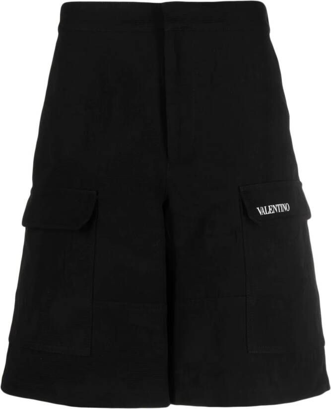 Valentino Garavani Cargo shorts Zwart