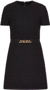 Valentino Mini-jurk met schakelketting Zwart