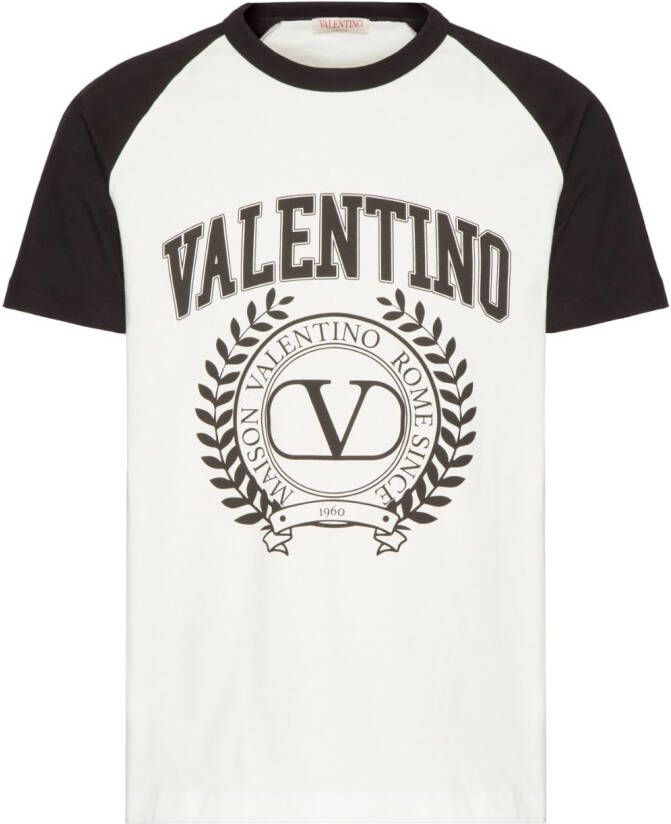 Valentino Garavani Katoenen T-shirt met logoprint Wit