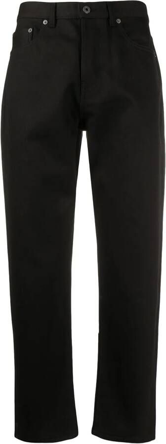 Valentino Garavani Cropped jeans Zwart