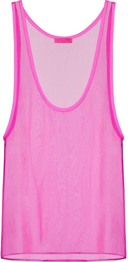 Valentino Garavani Chiffon top Roze