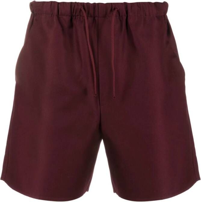 Valentino Garavani Elastische shorts Rood