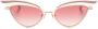 Valentino Eyewear Zonnebril met cat-eye montuur Goud - Thumbnail 1