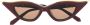 Valentino Eyewear Zonnebril met cat-eye montuur Rood - Thumbnail 1