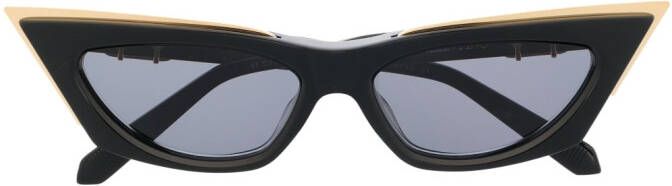Valentino Eyewear Zonnebril met cat-eye montuur Zwart