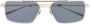 Valentino Eyewear Rockstud zonnebril met piloten montuur Goud - Thumbnail 1