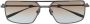 Valentino Eyewear Rockstud zonnebril met piloten montuur Zwart - Thumbnail 1