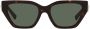 VALENTINO GARAVANI EYEWEAR Roman Stud zonnebril met cat-eye montuur Groen - Thumbnail 1