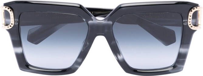 VALENTINO GARAVANI EYEWEAR Zonnebril met oversized montuur Zwart