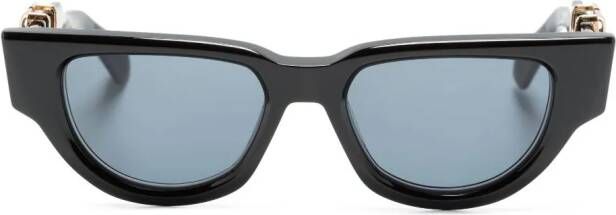 VALENTINO GARAVANI EYEWEAR VLogo Signature zonnebril met cat-eye montuur Zwart