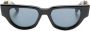 VALENTINO GARAVANI EYEWEAR VLogo Signature zonnebril met cat-eye montuur Zwart - Thumbnail 1