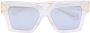 VALENTINO GARAVANI EYEWEAR VLogo Signature zonnebril met vierkant montuur Wit - Thumbnail 1